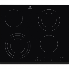 Electrolux EHF6343FOK Juoda Įmontuoti 60 cm Keraminis 4 zone(s)