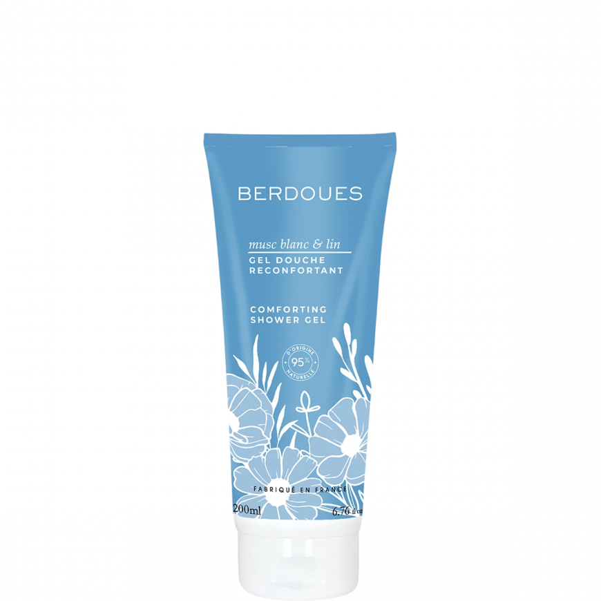 Parfums Berdoues, Musc Blanc Et Lin, Shower Gel, 200 ml