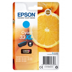 Epson Oranges C13T33624012 rašalo kasetė 1 vnt Originalus Didelė (XL) išeiga Žydras