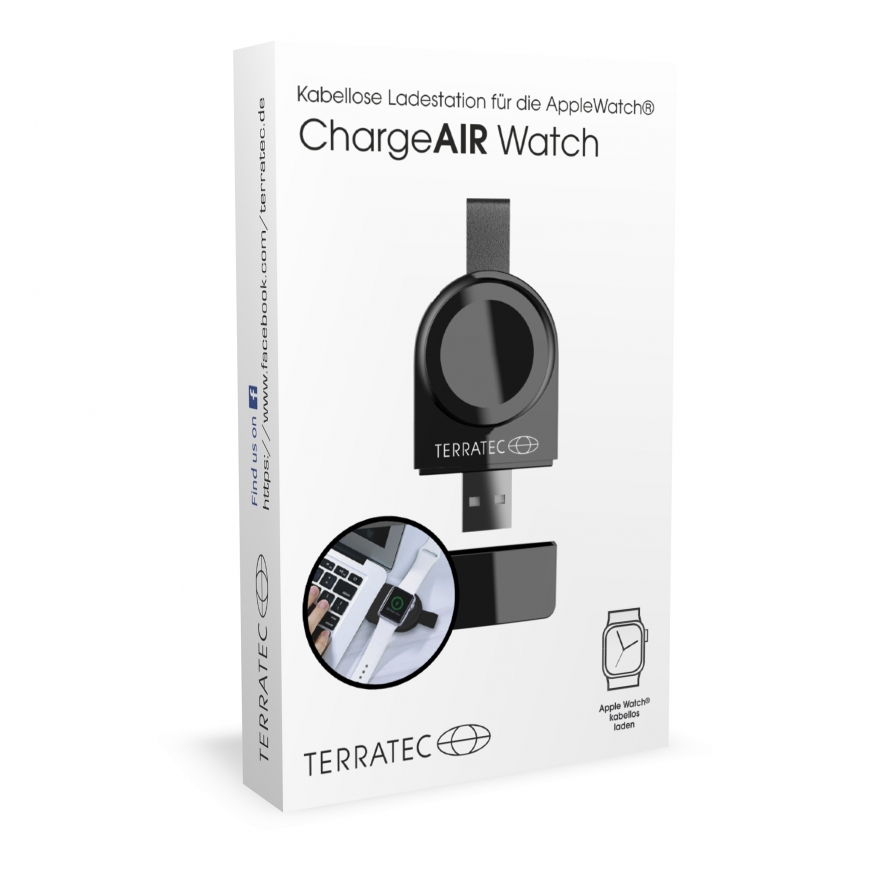 Terratec ChargeAIR Watch Smartwatch Black USB Indoor – 3