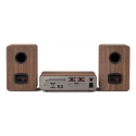 Pure Micro HiFi Classic Stereo Mājas audio mikrosistēma 50 W Melns, Riekstkoks