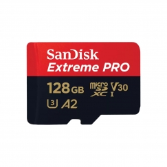 SanDisk Extreme PRO 128 GB MicroSDXC UHS-I Klasės 10