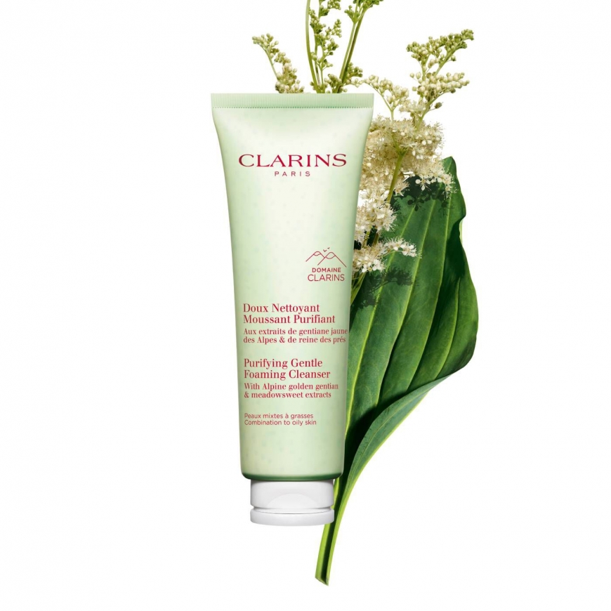Clarins Purifying Gentle Foaming Cleanser Puhdistusgeeli Unisex 125 ml