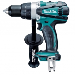 Makita DDF458Z puur 2000 RPM Võtmeta 2,5 kg Must, Sinine