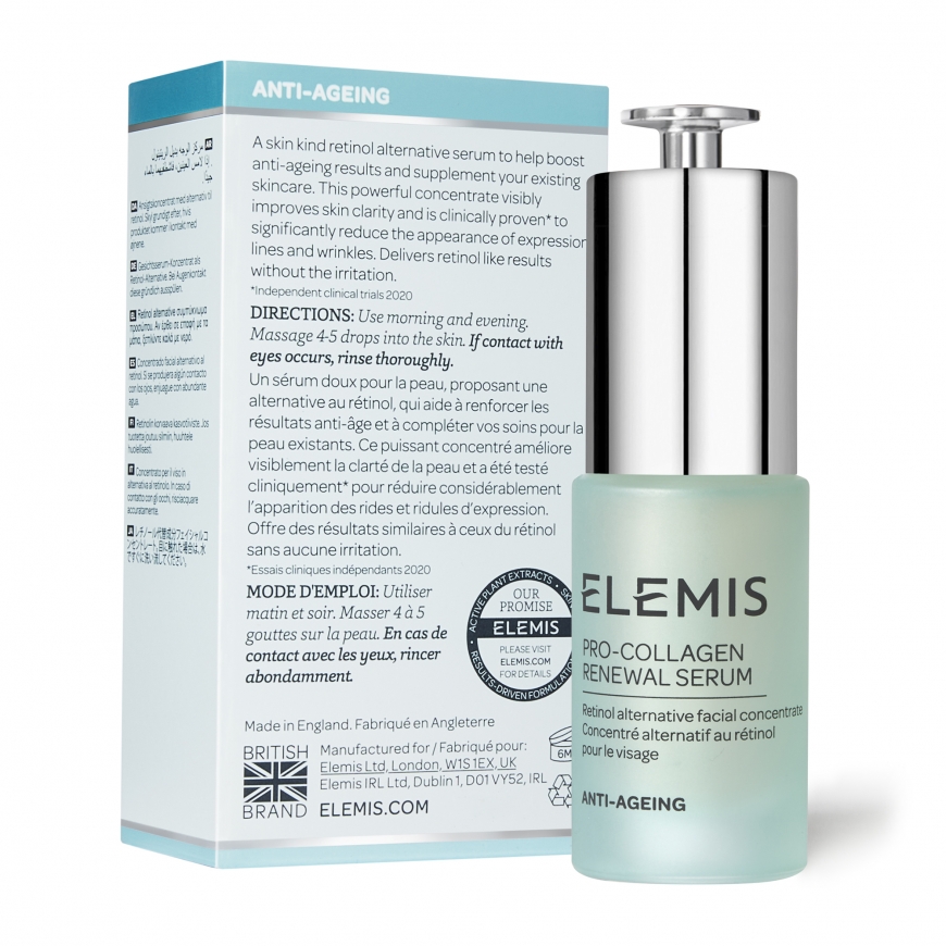 Elemis Pro-Collagen Renewal Serum Сыворотка для лица 15 ml Унисекс – 3