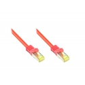 Alcasa 8070R-003R verkkokaapeli Punainen 0,25 m Cat7 S/FTP (S-STP) Alcasa 8070R-003R verkkokaapeli Punainen 0,25 m Cat7 S/FTP (S-STP)