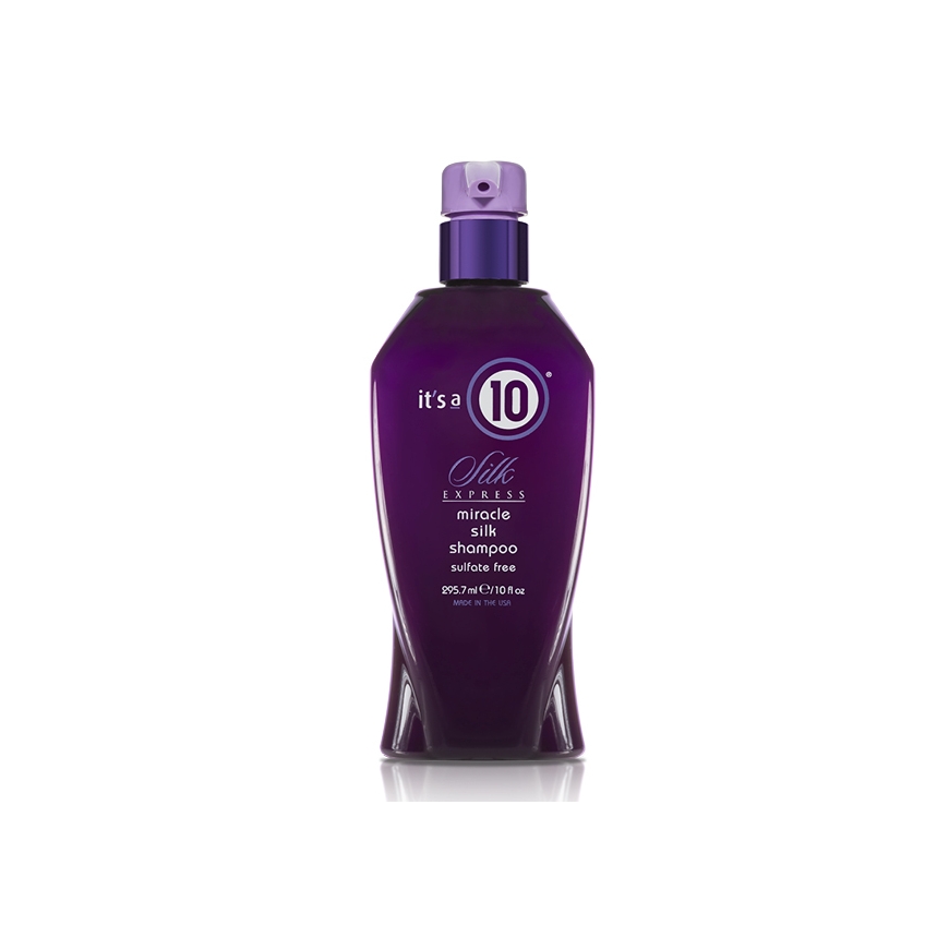 It's a 10 Silk Express Miracle Silk Shampoo, 295.7ml