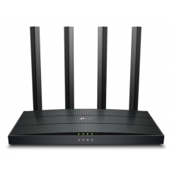 TP-Link Archer AX17 bezvadu rūteris Tīkls Gigabit Ethernet Divkāršā frekvenču josla (2.4 GHz / 5 GHz) Melns