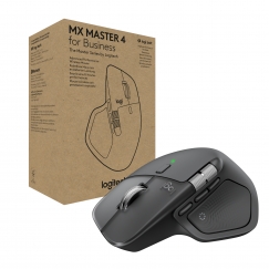 Logitech MX Master 4 for Business kompiuterio pelė Biuras Dešinės rankos RD belaidis ryšys + „Blueto