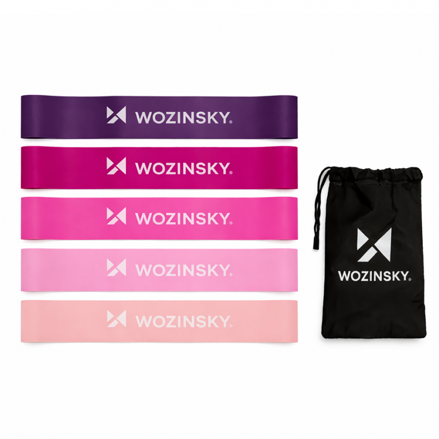 Wozinsky WGO-5A TPE resistance bands - 5 pcs. – 2