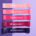 Wozinsky WGO-5A TPE resistance bands - 5 pcs. Wozinsky WGO-5A TPE resistance bands - 5 pcs.