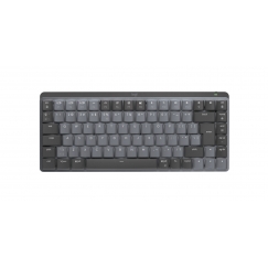 Logitech Master 920-010780 клавиатура Офисная РЧ беспроводной + Bluetooth QWERTY Международный американский стандарт Графит
