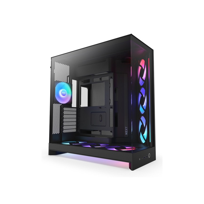 NZXT H9 Flow RGB+ Midi Tower Black