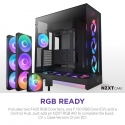NZXT H9 Flow RGB+ Midi Tower Black NZXT H9 Flow RGB+ Midi Tower Black