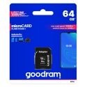 Goodram M1AA 64 GB MicroSDXC UHS-I Klases 10 Goodram M1AA 64 GB MicroSDXC UHS-I Klases 10
