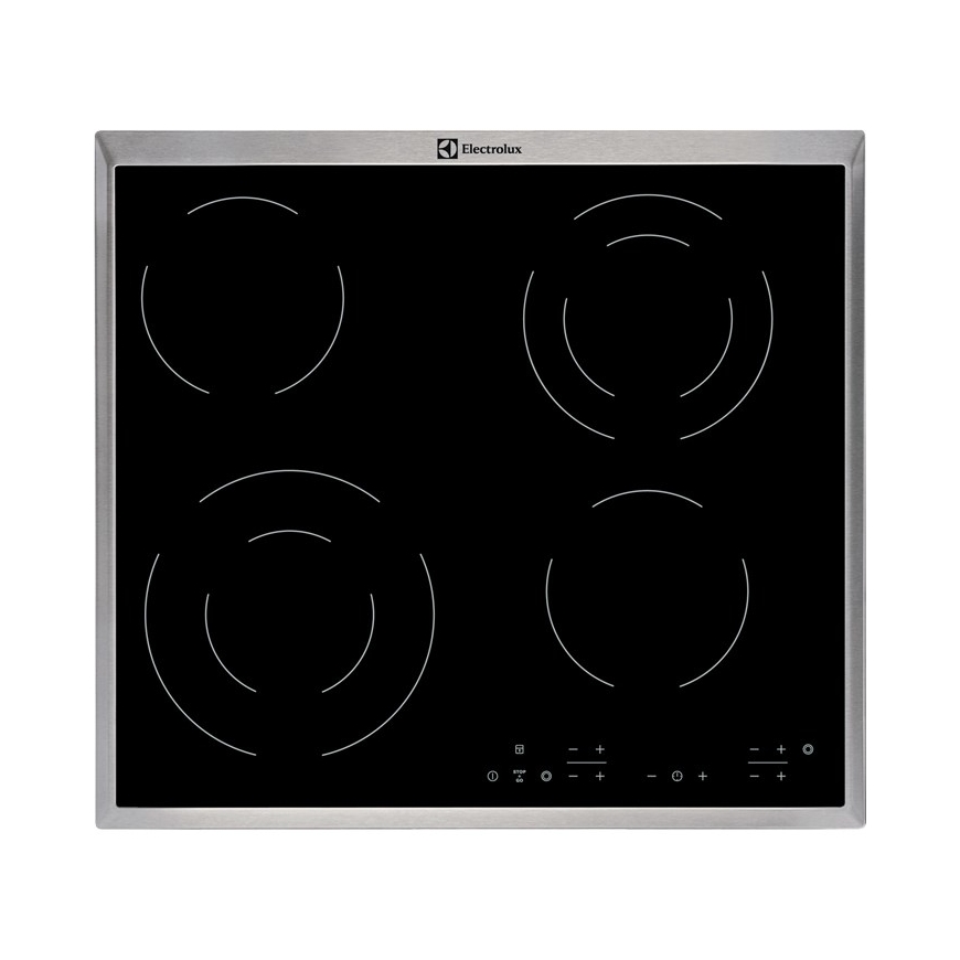 Electrolux EHF6342XOK plīts virsmas sildelements Melns