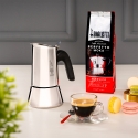 Bialetti Venus box Mokos gaminimo indas 0,1 L Sidabras Bialetti Venus box Mokos gaminimo indas 0,1 L Sidabras