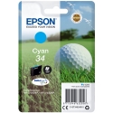 Epson Golf ball Singlepack Cyan 34 DURABrite Ultra Ink Epson Golf ball Singlepack Cyan 34 DURABrite Ultra Ink
