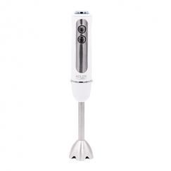 Adler AD 4625w Iegremdējams blenderis 1500 W Sudrabs, Balts