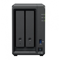 Synology DP320 võrkupääsu- ja varundusserver NAS Lauaarvuti R1600 8 GB 16 TB Must