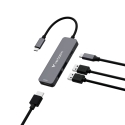 Verbatim 32155 interfeisa centrmezgls USB 3.2 Gen 1 (3.1 Gen 1) Type-C 5000 Mbit/s Pelēks Verbatim 32155 interfeisa centrmezgls USB 3.2 Gen 1 (3.1 Gen 1) Type-C 5000 Mbit/s Pelēks