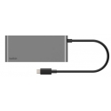 Belkin INC024HQSGY keskitin USB Type-C 10000 Mbit/s Harmaa Belkin INC024HQSGY keskitin USB Type-C 10000 Mbit/s Harmaa