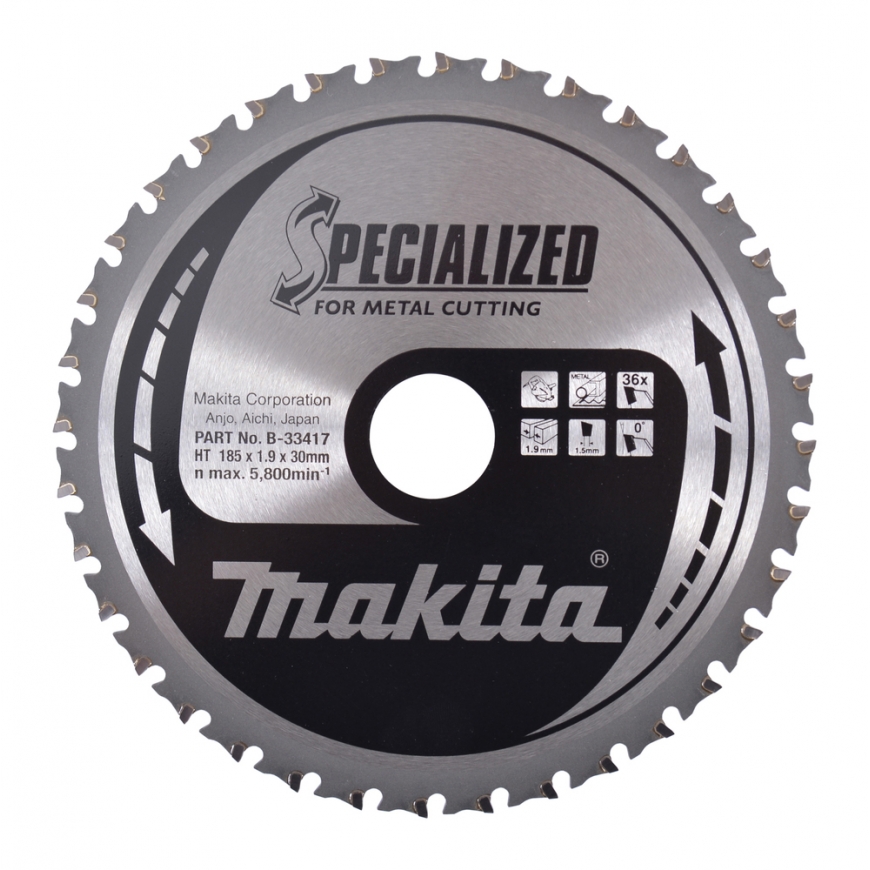 Makita Specialized ümmargune saetera 18,5 cm 1 tk