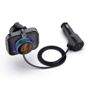 Savio TR-14 Transmiter FM z Bluetooth i ładowarką PD 87,6 - 107,9 MHz Bluetooth/USB Juoda