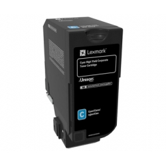 Lexmark 84C2HCE värikasetti 1 kpl Alkuperäinen Syaani
