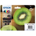 Epson Kiwi 202XL струйный картридж 1 шт Подлинный Высокая (XL) Черный, Фото черный, Голубой, Пурпурн Epson Kiwi 202XL струйный картридж 1 шт Подлинный Высокая (XL) Черный, Фото черный, Голубой, Пурпурн