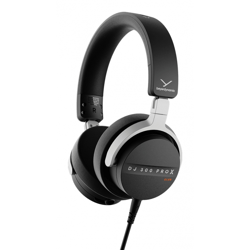 Beyerdynamic DJ 300 Pro X Club Austiņas Vadu Mūzika Melns