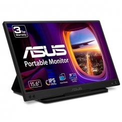 ASUS ZenScreen MB166C монитор для ПК 39,6 cm (15.6") 1920 x 1080 пикселей Full HD LED Черный