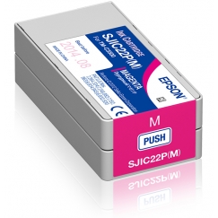 Epson SJIC22P(M) tindikassett 1 tk Originaal Magenta