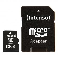 Intenso 32GB MicroSDHC Klases 10