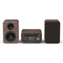 Pure Classic Stereo Mini Namų garso mikro sistema 40 W Ruda, Riešutmedžio