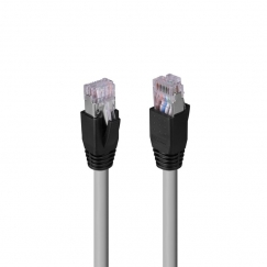Lindy 90m Cat.6A U/FTP LSZH Solid Core Cable, Grey