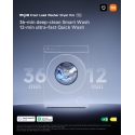 Xiaomi QMP4603EU veļas žāvētājs Brīvi novietots Ielādēšana no priekšas Balts