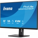 iiyama ProLite XB3294UHSCP-B1 tietokoneen litteä näyttö 80 cm (31.5") 3840 x 2160 pikseliä 4K Ultra iiyama ProLite XB3294UHSCP-B1 tietokoneen litteä näyttö 80 cm (31.5") 3840 x 2160 pikseliä 4K Ultra