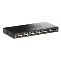 D-Link DGS-1530-52/E сетевой коммутатор Управляемый L2 Gigabit Ethernet (10/100/1000) Черный D-Link DGS-1530-52/E сетевой коммутатор Управляемый L2 Gigabit Ethernet (10/100/1000) Черный