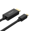 UNITEK V1152A video cable adapter 2 m Mini DisplayPort HDMI Black UNITEK V1152A video cable adapter 2 m Mini DisplayPort HDMI Black