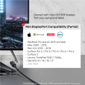 UNITEK V1152A videokaabliadapter 2 m Mini DisplayPort HDMI Must UNITEK V1152A videokaabliadapter 2 m Mini DisplayPort HDMI Must