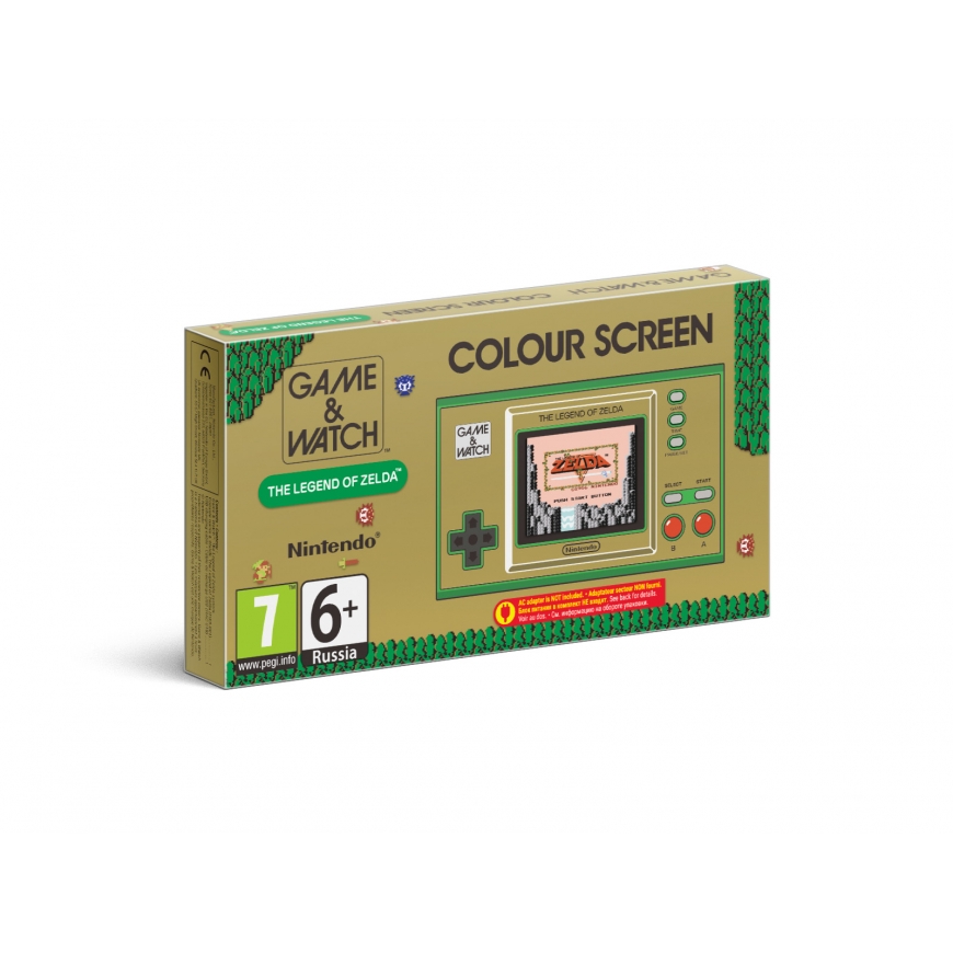 Nintendo 8716404327842 kaasaskantav mängukonsool Kuld, Roheline