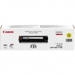 Canon 731 värikasetti 1 kpl Alkuperäinen Keltainen
