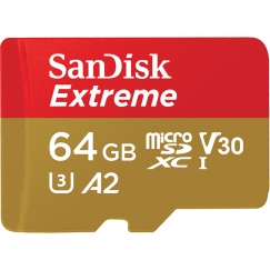 SanDisk Extreme 64 GB MicroSDXC UHS-I Luokka 10