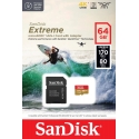 SanDisk Extreme 64 GB MicroSDXC UHS-I Klasės 10 SanDisk Extreme 64 GB MicroSDXC UHS-I Klasės 10