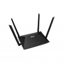 ASUS RT-AX1800U bezvadu rūteris Tīkls Gigabit Ethernet Divkāršā frekvenču josla (2.4 GHz / 5 GHz) Me