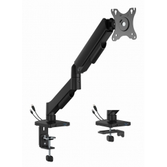 Gembird MA-DA1U-01 подставка / крепление для мониторов 81,3 cm (32") Стол Черный