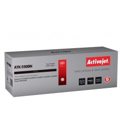 Activejet ATK-590BN värikasetti 1 kpl Yhteensopiva Musta