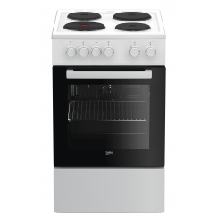 Beko FSE56000GW liesi Vapaasti seisova liesi Sähkö Valkoinen