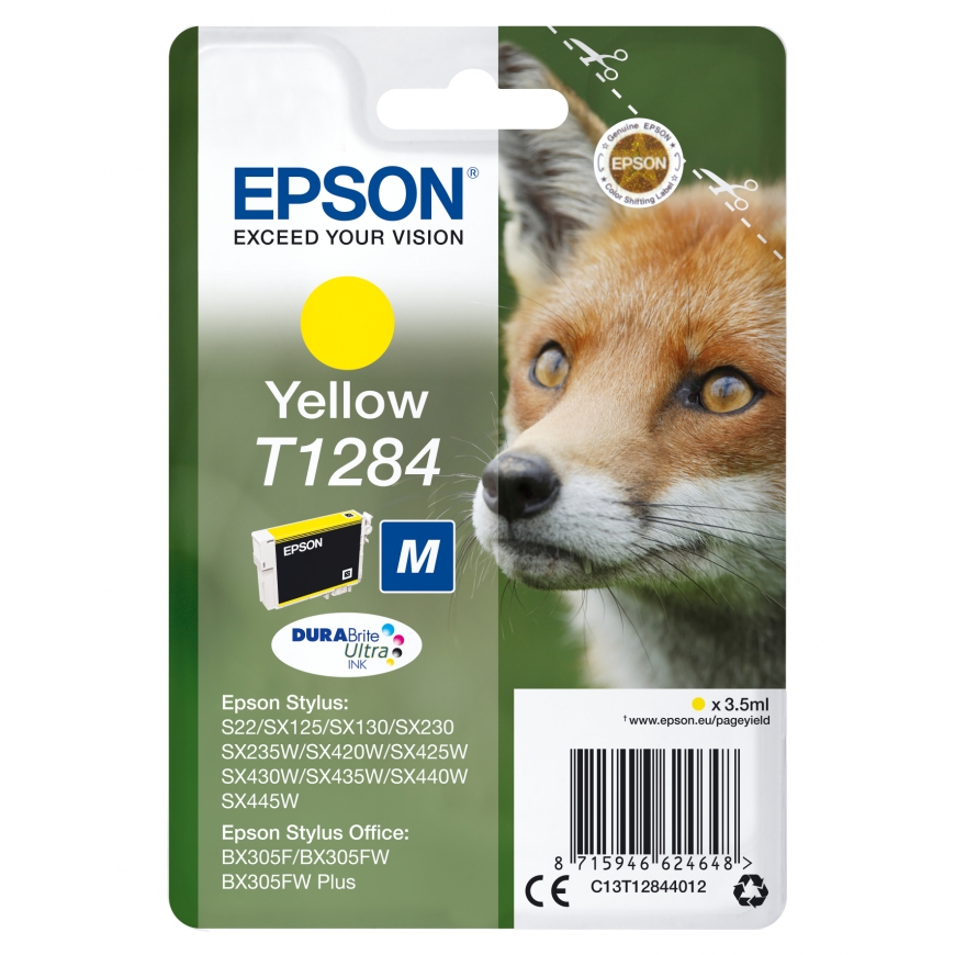 Epson Fox T1284 tintes kārtridžs 1